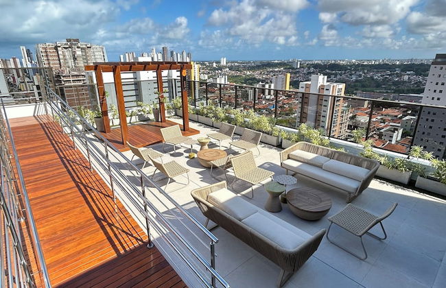 Melhores Flats - Elegante perto da praia - Foto 12