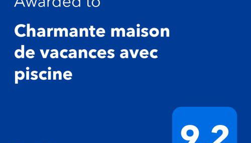 Charmante maison de vacances avec piscine - Photo 2