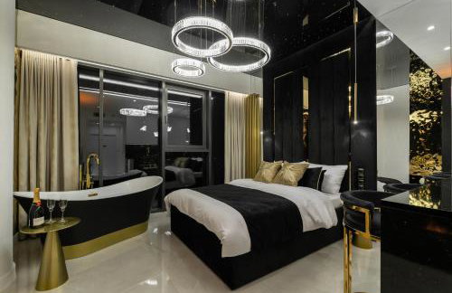 Goldstar Apartament- Wanna z widokiem, 19 Piętro, Hanza Tower Szczecin - Foto 36