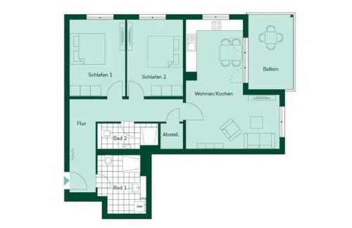 Apartment "Sanddorn" - Haffresidenz - Foto 11