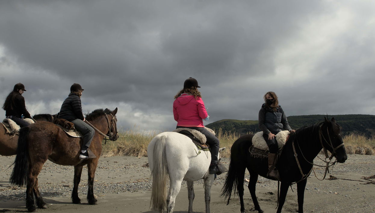 Horseback Riding in Agua Fresca Bay