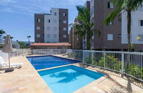 Jardim das Palmeiras, piscinas, lazer, estacionamento coberto, prox. Praia Grande - Foto 1