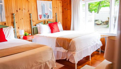 Cottage 11 - Double Queen Beds plus Child Loft w 2 Twins Private Bath & Kitchenette Pets Allowed Fee applies - Foto 5