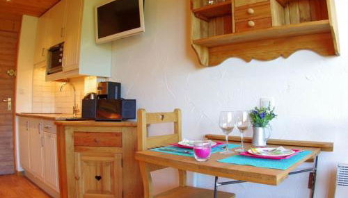 Studio cosy, animaux admis, parking disponible, Valmorel - FR-1-291-768 - Photo 4