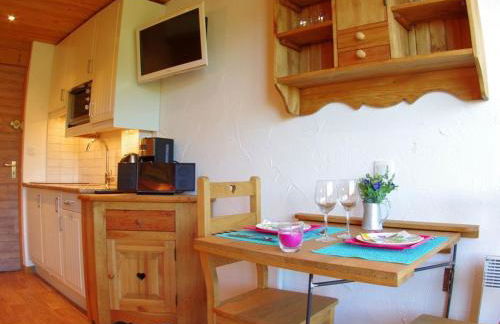 Studio cosy, animaux admis, parking disponible, Valmorel - FR-1-291-768 - Foto 4