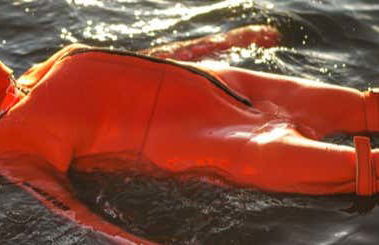 Flutuação em um lago congelado - Foto 1