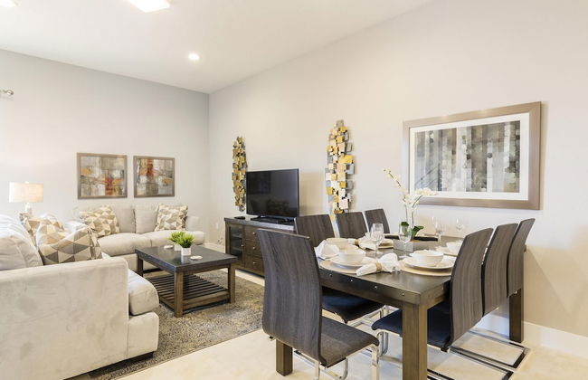 2 BR 2 BA Luxury Villa 5min Disneyworld BBQ - Foto 8