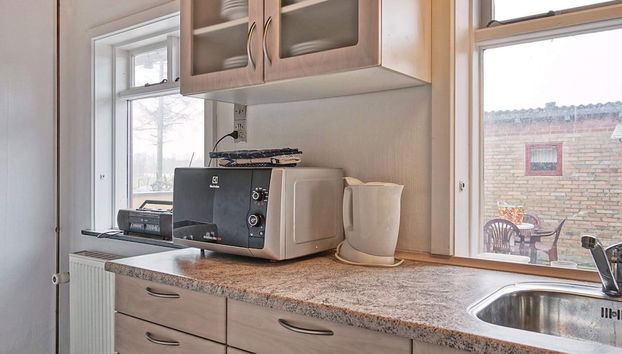 8 Person Holiday Home in Hasle - Foto 4, Cocina privada