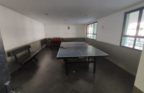 1 dormitório piscina salões de jogos em ótima localização - Foto 21