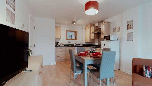 The Diickens Den - Stylish Rochester 1BR Flat - Sleeps 4 - Walk to High St, Castle & Station with Secured Parking - Contractor - Friendly and Ideal for Long Stays - Foto 5