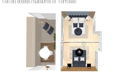 Superbe appartement haut de gamme 4 personnes en Front de mer - Foto 6