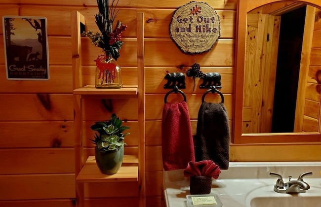 Elk Run On Cosby Creek - 2 Bedrooms, 2 Baths, Sleeps 7 Cabin by RedAwning - Foto 12