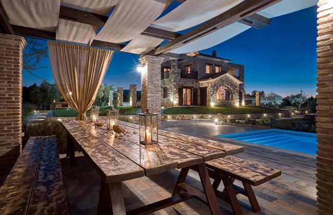 Palazzo Di P Villa, Zakynthos Exclusive Private Villa With Pool - Foto 17