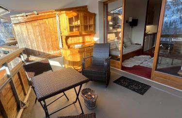 2 pièces pour 5 personnes, tout pédestre, pistes a 3mn, vue exceptionnelle - Photo 2