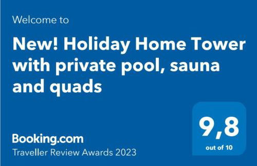 Holiday Home Tower with private pool, sauna and quads - Photo 42