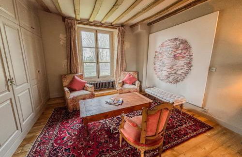 Manoir XV et Grange avec Piscine chauffée privée - Foto 8