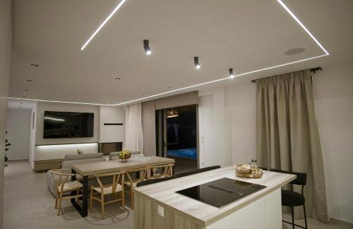 Villa Mourelo luxury villa in chania with private pool jacuzzi - Foto 26