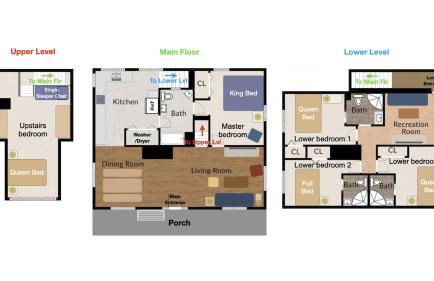 Upgraded Home with 5 BR 4 Bath 4 FREE gated parking space, Family,EV,RV friendly - Foto 48