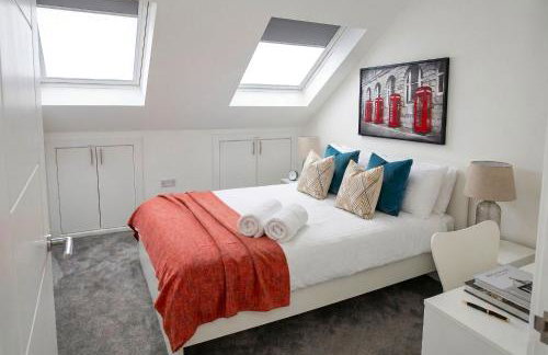 Walnut Flats-F3, 1-Bedroom with Stunning Garden View, AC, Parking, Netflix, WIFI - Close to Oxford, Bicester & Blenheim Palace - Foto 30