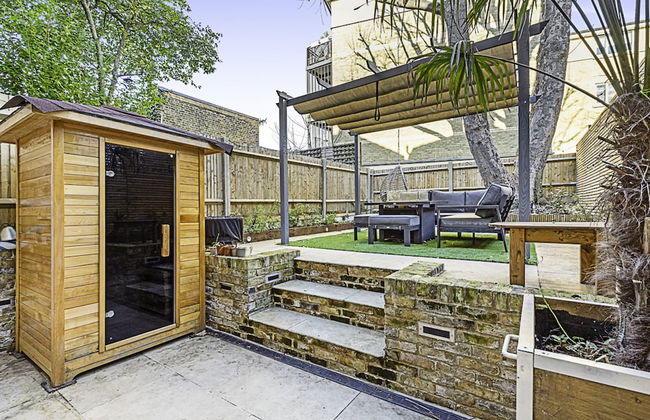 Clapham Oasis: 1 Bedroom, Sauna, Garden Retreat - Foto 27