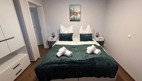 Kurpark Suites Bad Aibling - Foto 4, towels, wardrobe