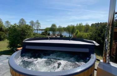 Dom z jacuzzi nad jeziorem Orzysz-Mazury - Foto 57