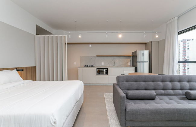 Studios Tower by Viva - Prédio com piscina e estacionamento no centro de Floripa - Foto 3