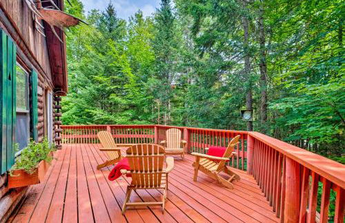 Private Wooded Cabin 7 Mi to Mount Snow! - Foto 25