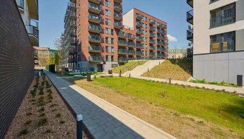 Modern Elegance Apartments Wrocław with AC by Noclegi Renters - Foto 5