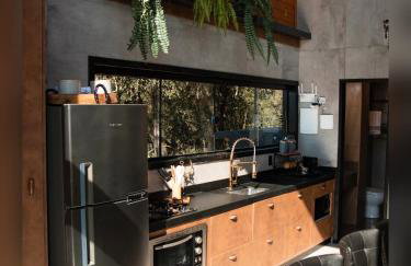 CABANA HORSES LA CONTEMPORANEA- vista ponto turístico Pedra Morro do Campestre -Asfalto até a Cabana - Photo 47