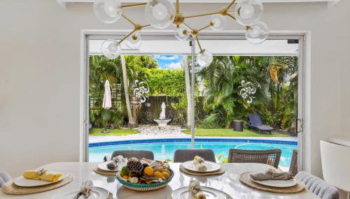 Sunshine State Stay - Your Private Fort Lauderdale Retreat - Foto 5, Garden, sunbed, Garden view