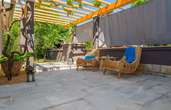 Villa with Swimming Pool, Outdoor Kitchen, Sauna, Hot Tub, Play Area, Sea View - Foto 75