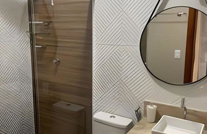 Casa moderna 1 suíte ar Wi-Fi e garagem. - Foto 5