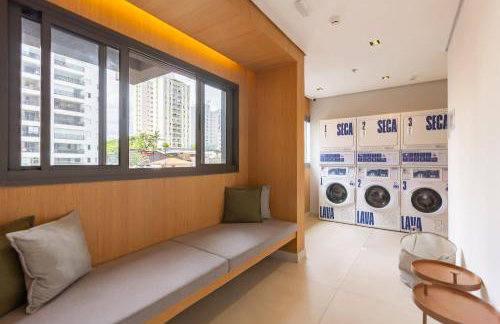 Studio com piscina e academia perto do metrô - Foto 26