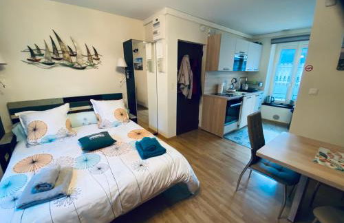 STUDIO CANCALE - PORT DE LA HOULE - classé 2 étoiles - Foto 6