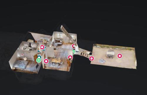 Klimaanlage, 5 Sterne Bahnhoftraum, Appartement "Waldliebe" 133qm, große Terrasse 70qm, QR Code scannen für virtuellen Rundgang, Premium Ausstattung - Foto 6