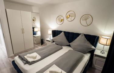 Messe-Apartment für 5 Gäste mit Balkon und Lift - Foto 1