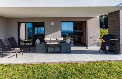 Les Rivages de Stagnola Appartement T3 vue mer et montagne plage 200m climatisé - Foto 14