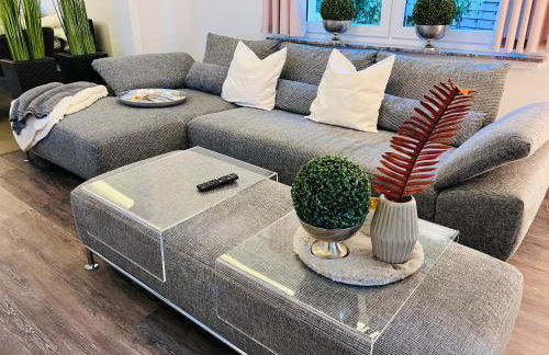 HARMONY "1" stylishes 4-Zimmer Apartment EG Terrasse Garten Parkplatz - Foto 6