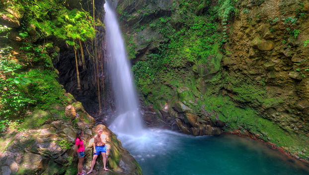 The Oropéndola waterfall
