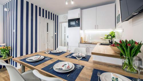 Apartament 12B Niebieskie Apartamenty z basenem krytym, odkrytym, salą zabaw, animacjami - Foto 4, Garden view, young children, Game Room