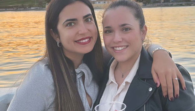 Due amiche durante la traversata