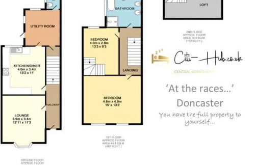 3 bed city centre, FREE parking, Contractors, Long Stays - Foto 5