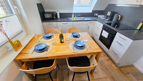 EcoCube 3 Haren - Maisonette, 2Schlafzimmer, Waschmaschine - Foto 4, stove, dishwasher, toaster