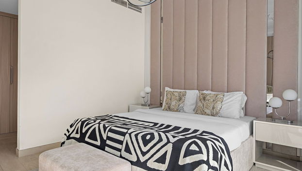 1BR Azizi Riviera B7 Pool View - Foto 2, Habitación