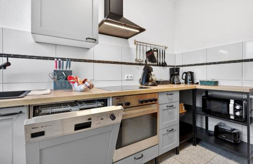 Großzügiges Industrie Design Apartment für bis zu 6 Personen, Nähe Messe und DUS, verkehrsgünstig - Familien, Gruppen und Firmen - Foto 25