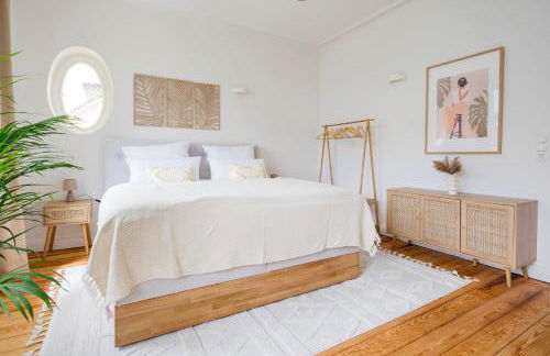 Modern Boho auf 145qm, 9 Gäste, Strandnah & Familienfreundlich - Foto 14