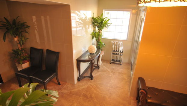 Zona de estar del vestíbulo