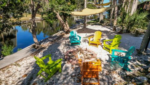 Holland Huis in Crystal River Canal Home w Pool on Fort Island Trail - Foto 4, Garden view