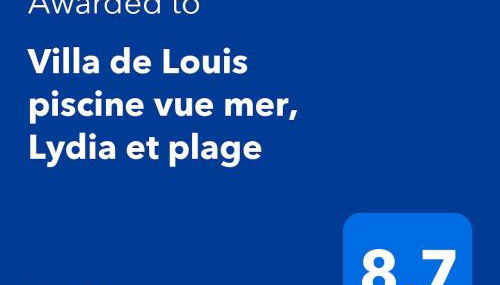 BARCARESA-Villa de Louis piscine vue mer, Lydia et plage - Foto 4